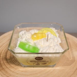 Chandelle gourmande Meringue & Citron