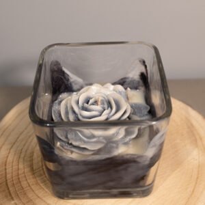 Bougie collection luxe Miel et Vanille Rosa Bella